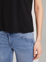 Toni Garrn: T-shirt met print - Vrouwen - Deep Black Toni Garrn: T-shirt met print - Vrouwen - Deep Black - 10 - TOM TAILOR