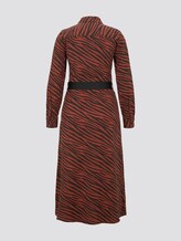 Toni Garrn: Kleid mit Gürtel - Frauen - black brown zebra design Toni Garrn: Kleid mit Gürtel - Frauen - black brown zebra design - 8 - TOM TAILOR