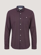 Hemd mit Allover-Print - Männer - navy rhombus print Hemd mit Allover-Print - Männer - navy rhombus print - 7 - TOM TAILOR Denim