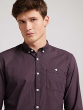 Hemd mit Allover-Print - Männer - navy rhombus print Hemd mit Allover-Print - Männer - navy rhombus print - 9 - TOM TAILOR Denim