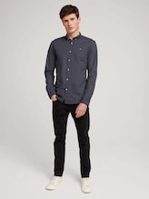 Hemd mit Allover-Print - Männer - navy dotted fan print Hemd mit Allover-Print - Männer - navy dotted fan print - 3 - TOM TAILOR Denim