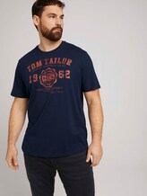 T-Shirt mit Logo-Print - Männer - Dark Blue T-Shirt mit Logo-Print - Männer - Dark Blue - 5 - Men Plus