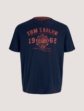 T-Shirt mit Logo-Print - Männer - Dark Blue T-Shirt mit Logo-Print - Männer - Dark Blue - 7 - Men Plus