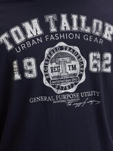 T-shirt with a logo print - Men - Knitted Navy T-shirt with a logo print - Men - Knitted Navy - 9 - Men Plus