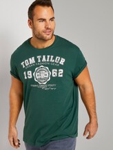 T-Shirt mit Logo-Print - Männer - June Bug Green T-Shirt mit Logo-Print - Männer - June Bug Green - 5 - Men Plus