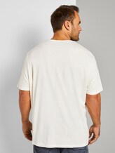 T-Shirt mit Logo-Print - Männer - vanilla white T-Shirt mit Logo-Print - Männer - vanilla white - 2 - Men Plus