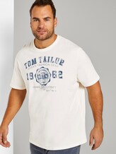 T-Shirt mit Logo-Print - Männer - vanilla white T-Shirt mit Logo-Print - Männer - vanilla white - 5 - Men Plus
