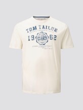 T-Shirt mit Logo-Print - Männer - vanilla white T-Shirt mit Logo-Print - Männer - vanilla white - 7 - Men Plus