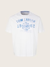 T-Shirt mit Logo-Print - Männer - White T-Shirt mit Logo-Print - Männer - White - 7 - Men Plus