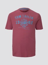 T-Shirt mit Logo-Print - Männer - wine rose pink T-Shirt mit Logo-Print - Männer - wine rose pink - 7 - Men Plus