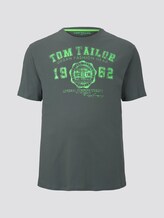 T-Shirt mit Logo-Print - Männer - washed jasper green T-Shirt mit Logo-Print - Männer - washed jasper green - 7 - Men Plus