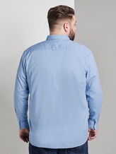 Schlichtes Hemd - Männer - light blue oxford Schlichtes Hemd - Männer - light blue oxford - 2 - Men Plus
