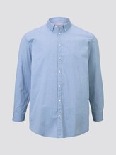 Schlichtes Hemd - Männer - light blue oxford Schlichtes Hemd - Männer - light blue oxford - 7 - Men Plus