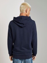 Sweatjacke mit Kapuze - Männer - Sky Captain Blue Sweatjacke mit Kapuze - Männer - Sky Captain Blue - 2 - TOM TAILOR Denim