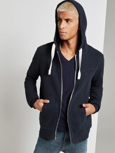 Sweatjacke mit Kapuze - Männer - Sky Captain Blue Sweatjacke mit Kapuze - Männer - Sky Captain Blue - 5 - TOM TAILOR Denim
