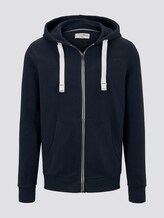 Sweatjacke mit Kapuze - Männer - Sky Captain Blue Sweatjacke mit Kapuze - Männer - Sky Captain Blue - 7 - TOM TAILOR Denim