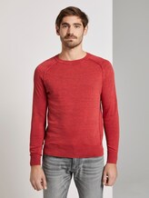 Sweatshirt - Männer - brilliant red Sweatshirt - Männer - brilliant red - 1 - TOM TAILOR