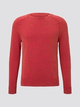 Sweatshirt - Männer - brilliant red Sweatshirt - Männer - brilliant red - 7 - TOM TAILOR
