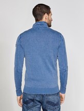 Sweatshirtjacke - Männer - Arctic Sea Blue Sweatshirtjacke - Männer - Arctic Sea Blue - 2 - TOM TAILOR