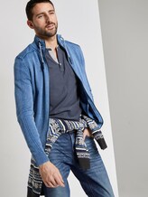 Sweatshirtjacke - Männer - Arctic Sea Blue Sweatshirtjacke - Männer - Arctic Sea Blue - 5 - TOM TAILOR