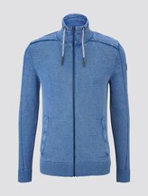 Sweatshirtjacke - Männer - Arctic Sea Blue Sweatshirtjacke - Männer - Arctic Sea Blue - 7 - TOM TAILOR