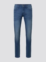 Troy slim jeans in a sweat look - Men - mid stone wash denim Troy slim jeans in a sweat look - Men - mid stone wash denim - 7 - TOM TAILOR