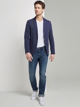 Josh Regular Slim Jeans - Mannen - Used Mid Stone Blue Denim Josh Regular Slim Jeans - Mannen - Used Mid Stone Blue Denim - 3 - TOM TAILOR