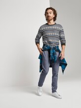 Travis Slim Hose - Männer - mid blue wool look Travis Slim Hose - Männer - mid blue wool look - 3 - TOM TAILOR