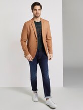 Blazer in jacquard look - Men - beige woven structure Blazer in jacquard look - Men - beige woven structure - 3 - TOM TAILOR