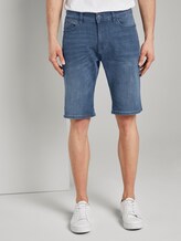 Josh Regular Slim Jeans-Shorts mit Superstretch - Männer - mid stone bright blue denim Josh Regular Slim Jeans-Shorts mit Superstretch - Männer - mid stone bright blue denim - 1 - TOM TAILOR