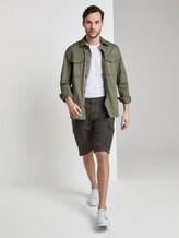 Morris Relaxed Bermuda Cargo-Shorts - Männer - Dark Raven Grey Morris Relaxed Bermuda Cargo-Shorts - Männer - Dark Raven Grey - 3 - TOM TAILOR