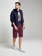 Morris Relaxed Bermuda Cargo-Shorts - Männer - bordeaux red Morris Relaxed Bermuda Cargo-Shorts - Männer - bordeaux red - 3 - TOM TAILOR