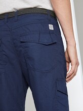 Cargo Bermuda shorts with a belt - Men - grey minimal diamond design Cargo Bermuda shorts with a belt - Men - grey minimal diamond design - 10 - TOM TAILOR