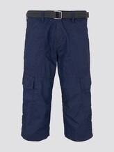 Cargo Bermuda shorts with a belt - Men - grey minimal diamond design Cargo Bermuda shorts with a belt - Men - grey minimal diamond design - 7 - TOM TAILOR
