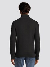Pullover mit Stehkragen - Männer - Black Pullover mit Stehkragen - Männer - Black - 2 - TOM TAILOR