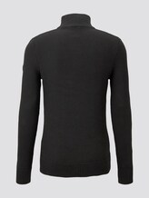 Pullover mit Stehkragen - Männer - Black Pullover mit Stehkragen - Männer - Black - 8 - TOM TAILOR
