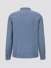 strukturiertes Hemd - Männer - blue white small dobby strukturiertes Hemd - Männer - blue white small dobby - 8 - TOM TAILOR
