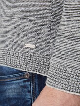 Fein gestreifter Pullover - Männer - grey shades mouline Fein gestreifter Pullover - Männer - grey shades mouline - 10 - TOM TAILOR