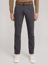 Strukturierte Straight Chino - Männer - two colored black design Strukturierte Straight Chino - Männer - two colored black design - 1 - TOM TAILOR Denim