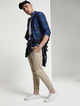 Slim Cargo Joggerfit Hose - Männer - Silver Ecru Slim Cargo Joggerfit Hose - Männer - Silver Ecru - 3 - TOM TAILOR Denim