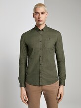 schlichtes Hemd - Männer - khaki abstract camou print schlichtes Hemd - Männer - khaki abstract camou print - 1 - TOM TAILOR Denim
