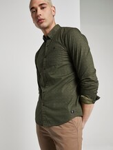 schlichtes Hemd - Männer - khaki abstract camou print schlichtes Hemd - Männer - khaki abstract camou print - 5 - TOM TAILOR Denim