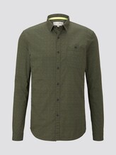 schlichtes Hemd - Männer - khaki abstract camou print schlichtes Hemd - Männer - khaki abstract camou print - 7 - TOM TAILOR Denim