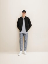 Strukturierter Pullover - Männer - lava stone grey melange Strukturierter Pullover - Männer - lava stone grey melange - 3 - TOM TAILOR Denim