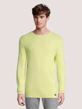 Strukturierter Pullover - Männer - lemon cream melange Strukturierter Pullover - Männer - lemon cream melange - 1 - TOM TAILOR Denim