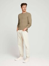 Strukturierter Pullover - Männer - soft pale khaki melange Strukturierter Pullover - Männer - soft pale khaki melange - 3 - TOM TAILOR Denim