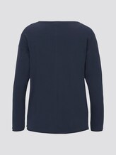 Lange mouwen shirt met borstzak - Vrouwen - Sky Captain Blue Lange mouwen shirt met borstzak - Vrouwen - Sky Captain Blue - 8 - TOM TAILOR