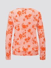 Blusenshirt mit Print - Frauen - orange coral floral design Blusenshirt mit Print - Frauen - orange coral floral design - 8 - TOM TAILOR