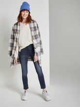 Langarmshirt im Materialmix - Frauen - Whisper White Langarmshirt im Materialmix - Frauen - Whisper White - 3 - TOM TAILOR