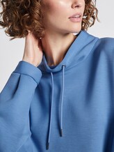 Sweatshirt with turtleneck - Women - sicilian blue Sweatshirt with turtleneck - Women - sicilian blue - 9 - TOM TAILOR